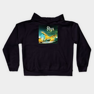 Styx Vintage Art Kids Hoodie